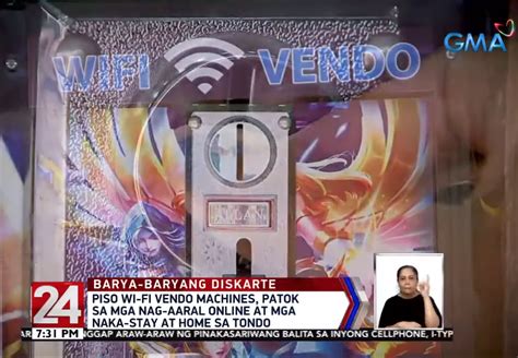 eric piso wifi|Tondo residents use piso WiFi vending machines to attend online .